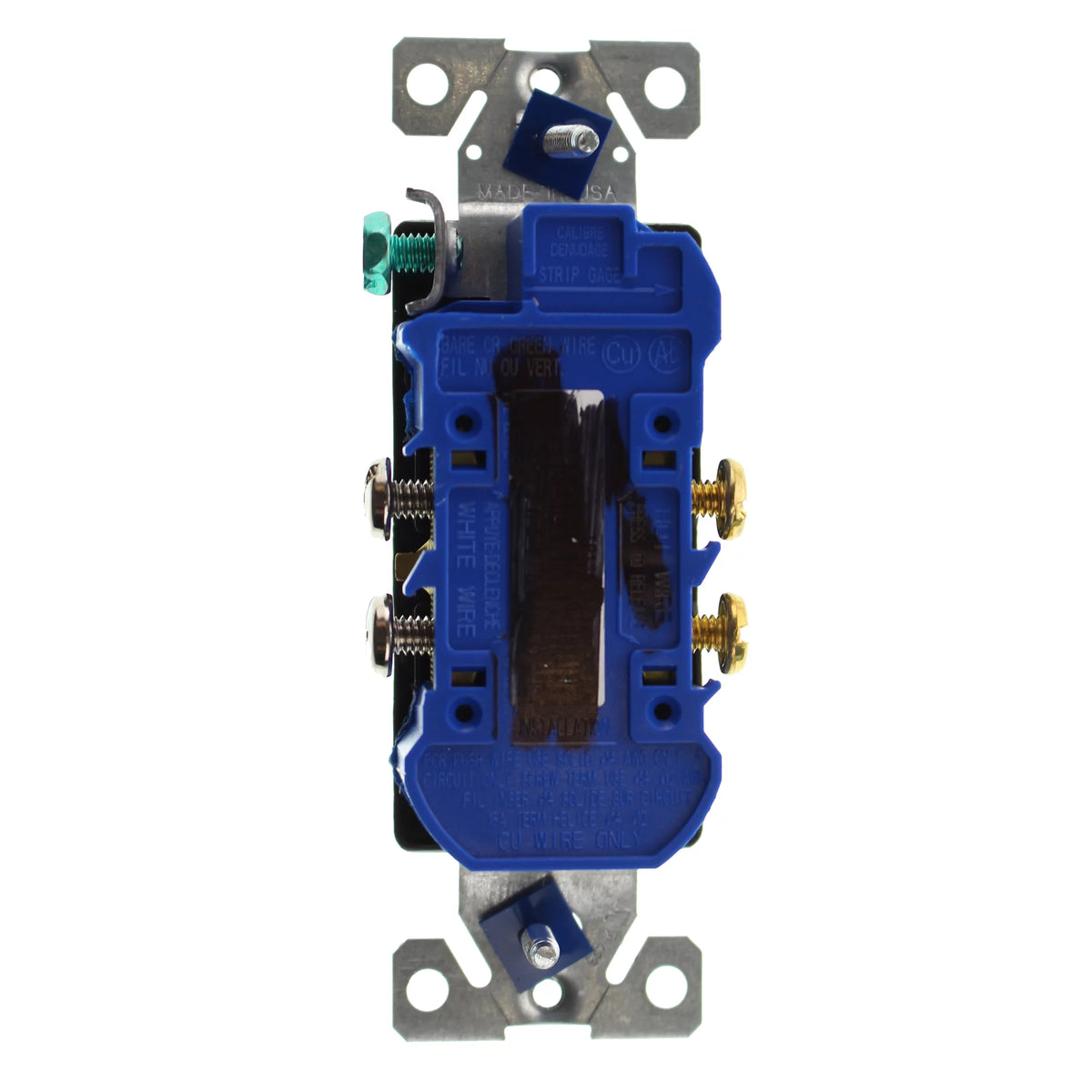 Duplex Decorator Receptacle Outlet, 15-Amp, 120-Volt, Brown, 16-Pack K5951
