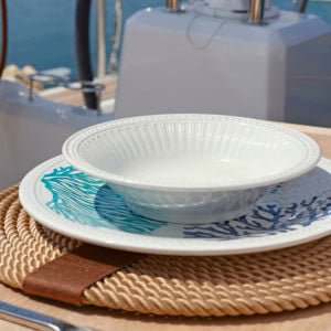 Dessert Plate Blue Set 6 pcs N6804