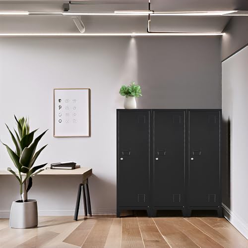Metal Locker with Doors and Shelves R20797