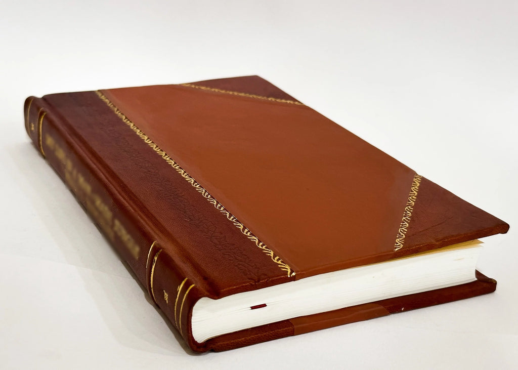Bilingual Leather Bound Book C729