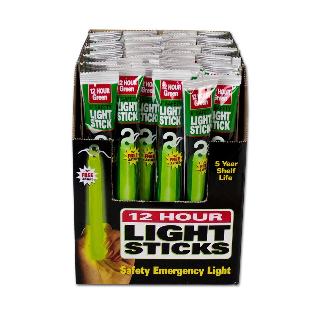Green 12-Hour Safety Light Stick 48-Pack C890068