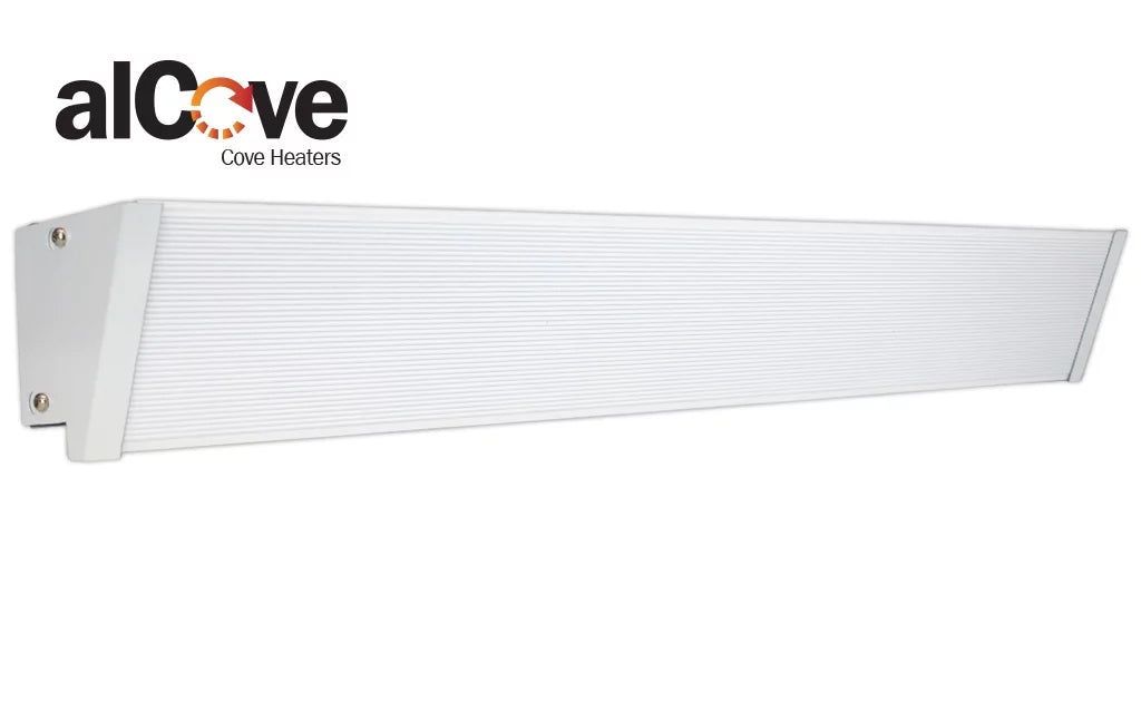 White 560W 120V Electric Cove Heater M330