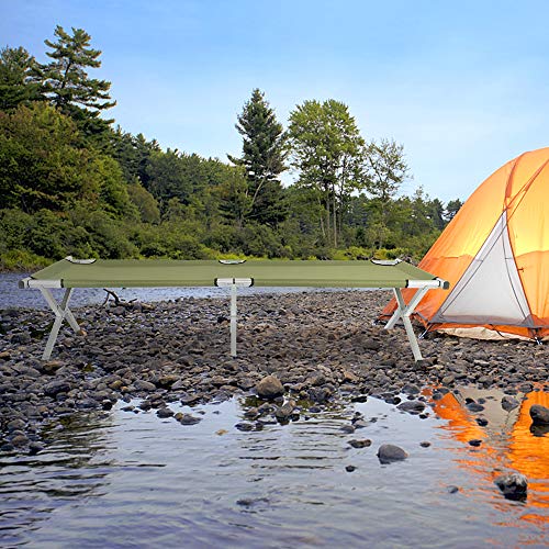Portable Folding Camping Cot with Carrying Bag X1314