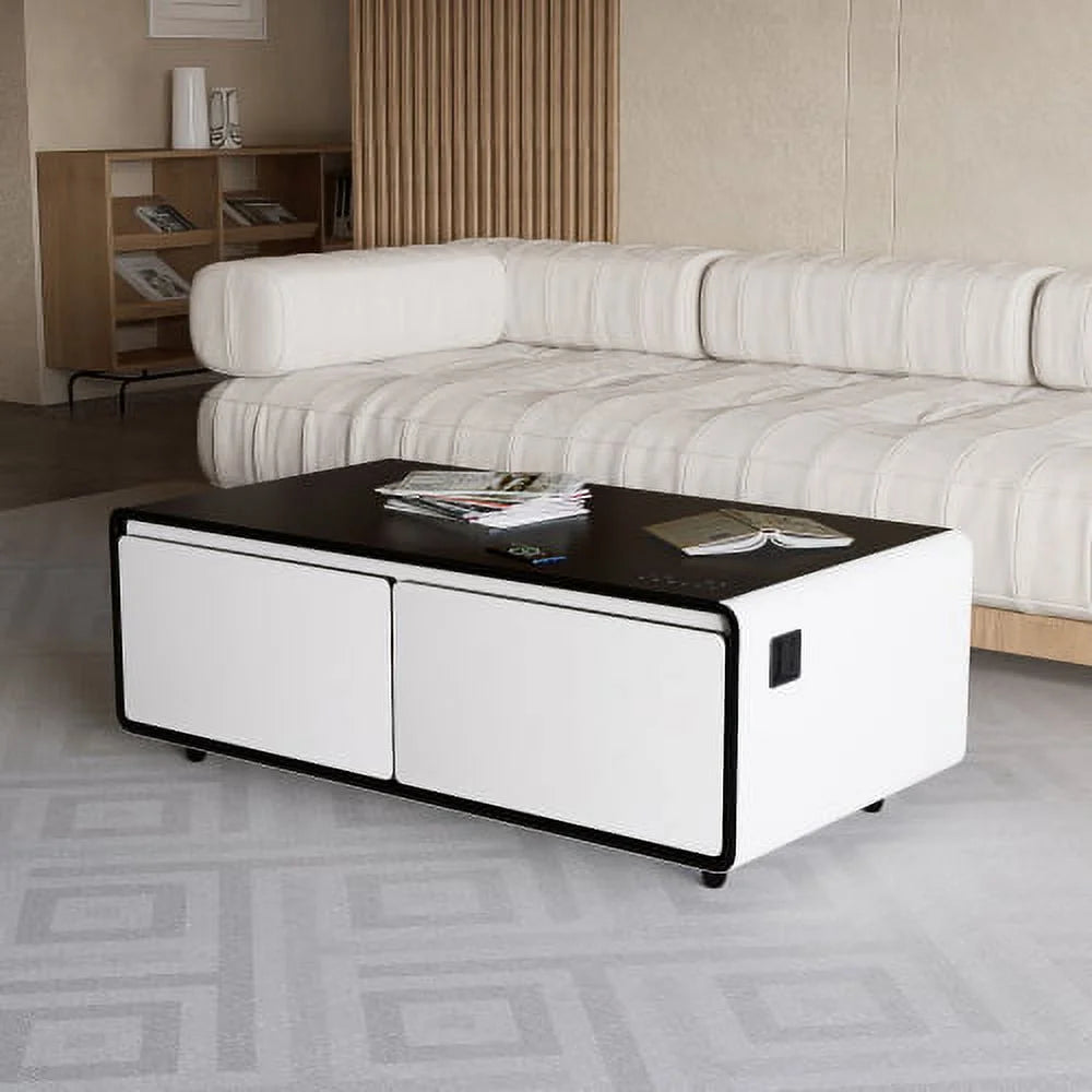 Smart Coffee Table with Built-in Fridge W138