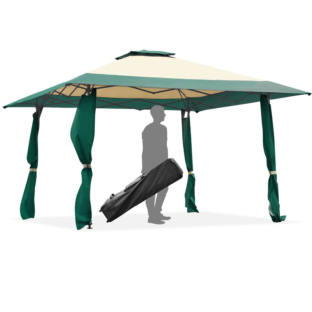 13x13 Gazebo Canopy Shelter Awning Tent J722017