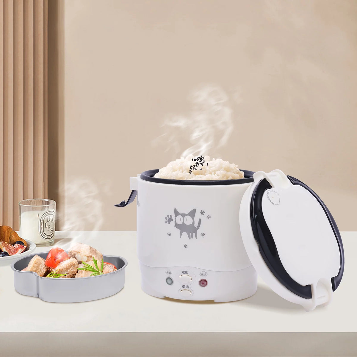 12V Portable 1L Rice Cooker P4593