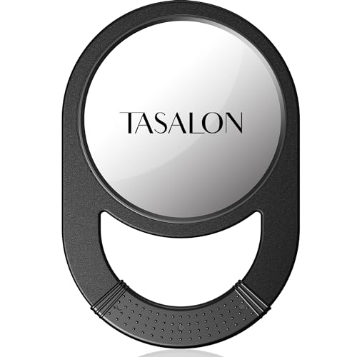 Black Hand Mirror with Handle J8086