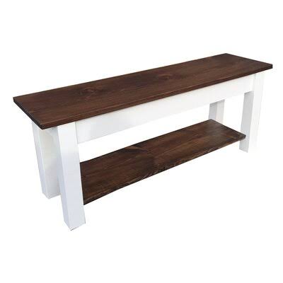 Gray Storage Bench Q61629