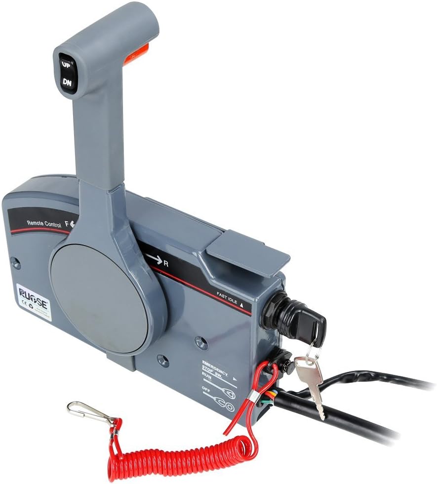 Side Mount Outboard Remote Control Box with 10 Pin Cable Q38072