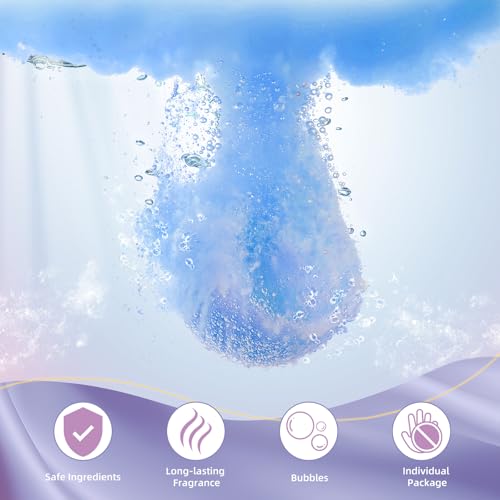 50 PCS Bath Bombs with 10 Scents V826