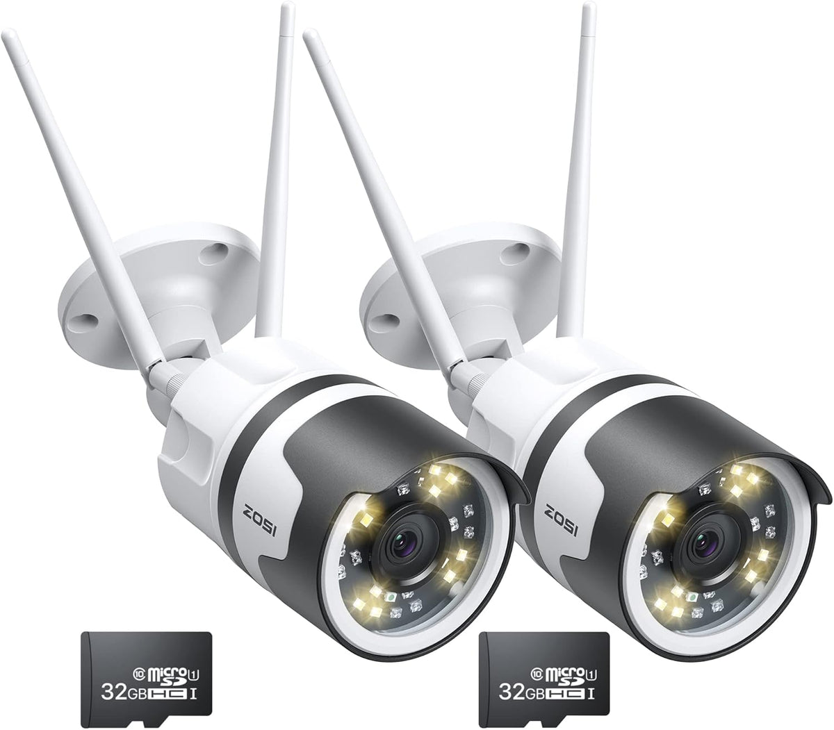 8CH 5MP Lite Security Camera System with 8pcs 1080P Bullet Cameras M83270