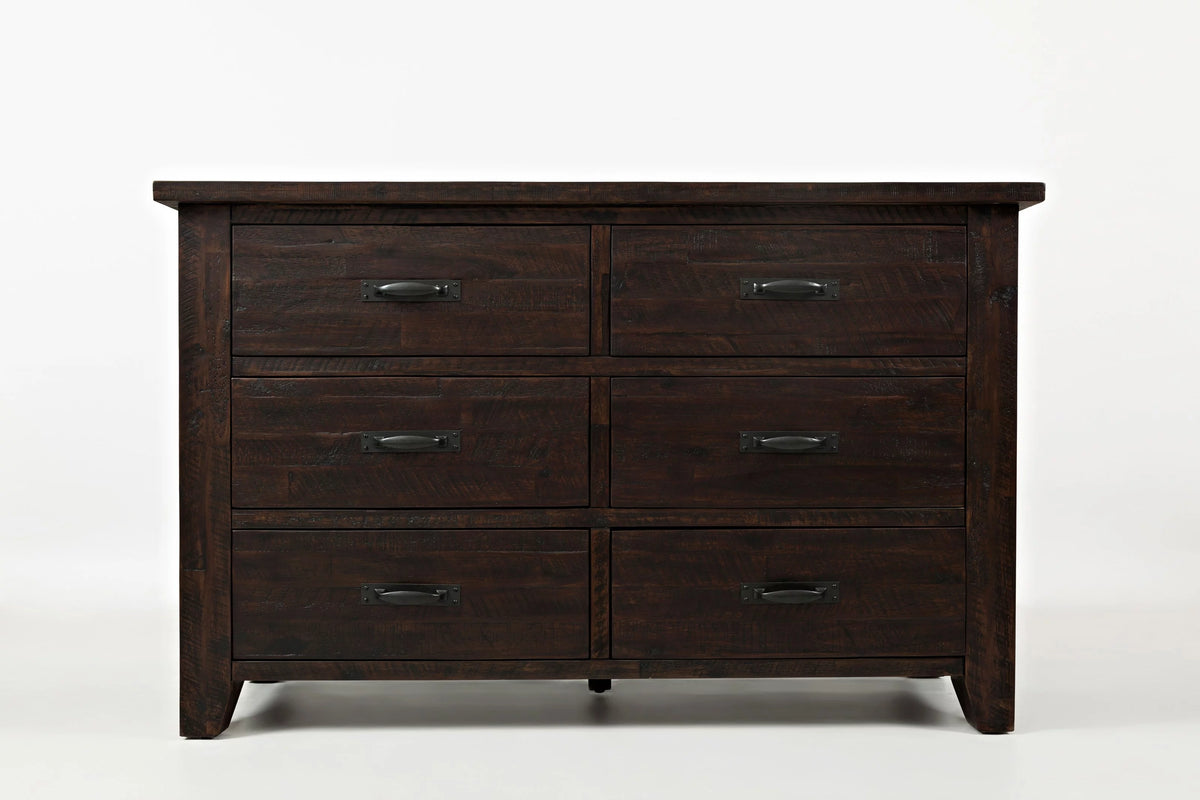 Rustic Distressed Acacia Double Dresser L8140
