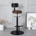Set of 2 Adjustable Swivel Bar Stool G3081