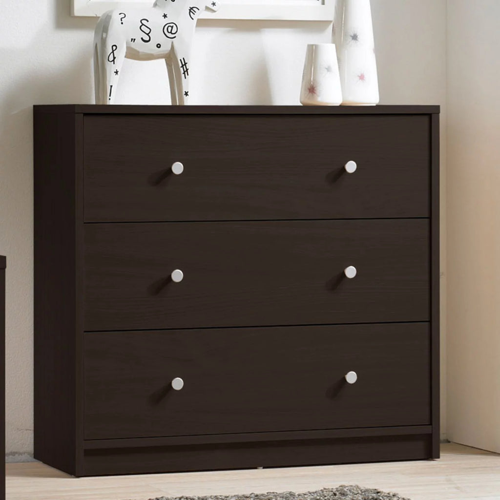 White 3 Drawer Dresser G744477