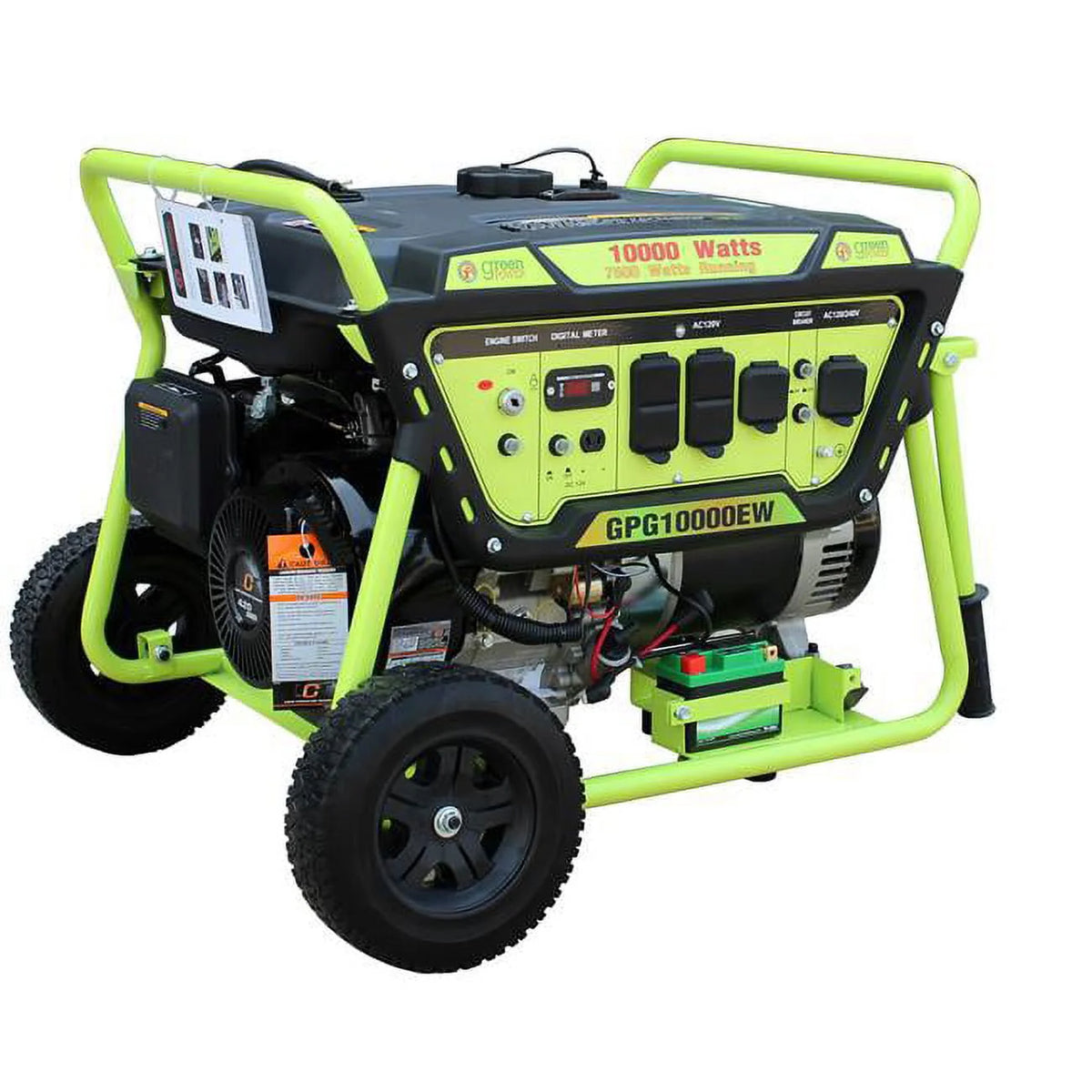 10000 Watt Gasoline Generator With Electric Start N279899