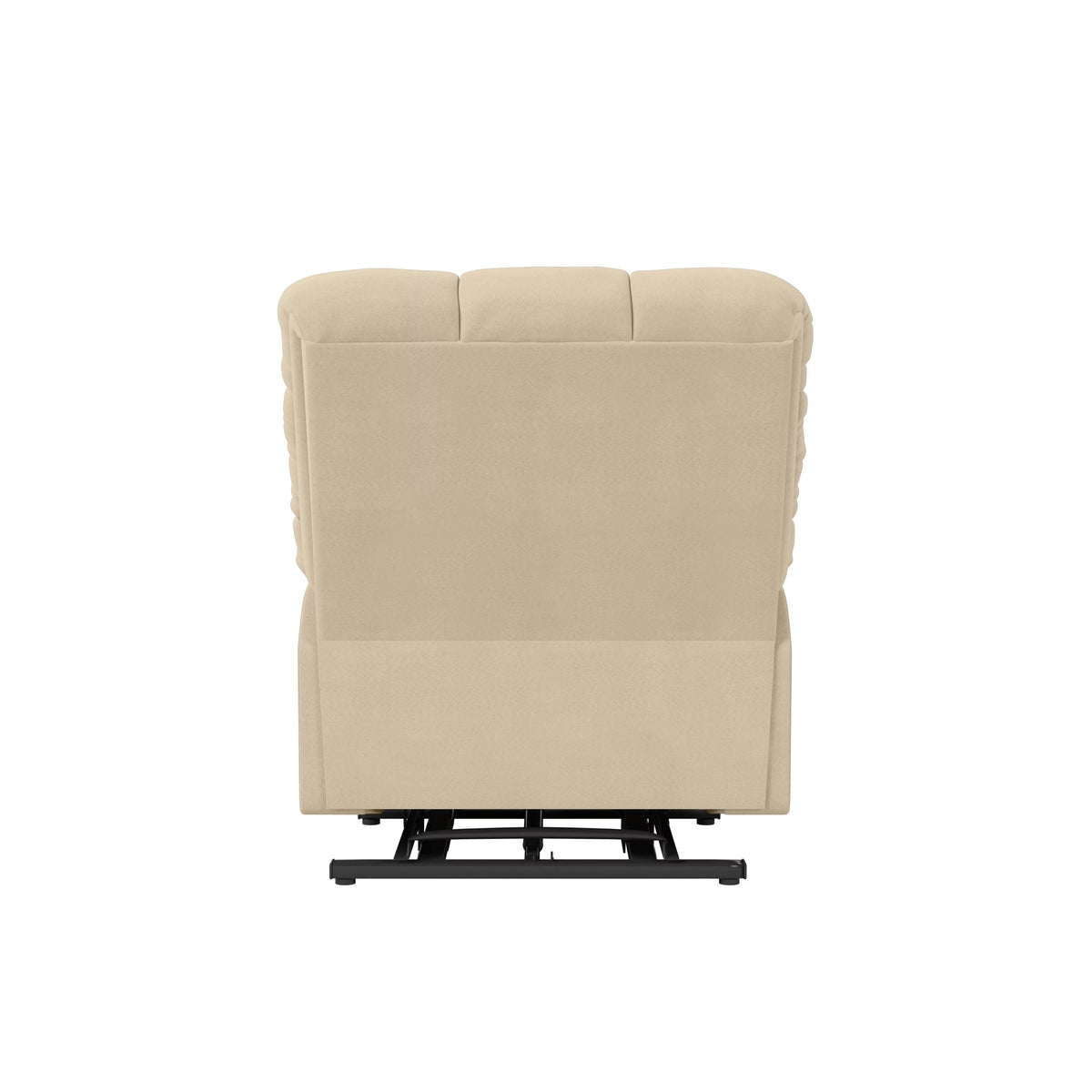 Khaki Microfiber Power Lift Recliner P2009