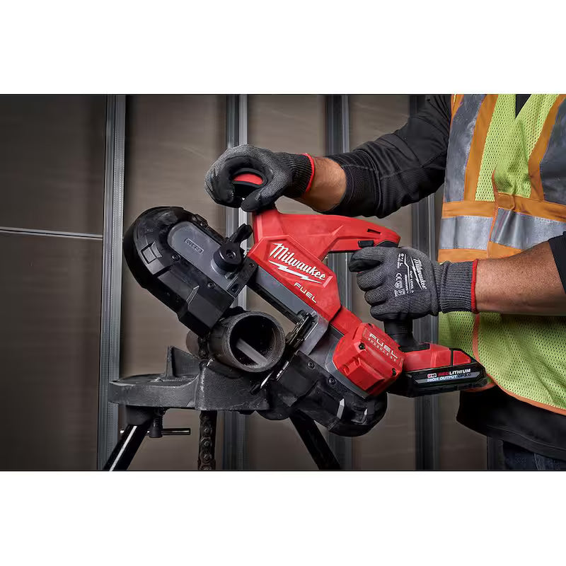 18-Volt Lithium-Ion Brushless Cordless Compact Bandsaw with Starter Kit K3090
