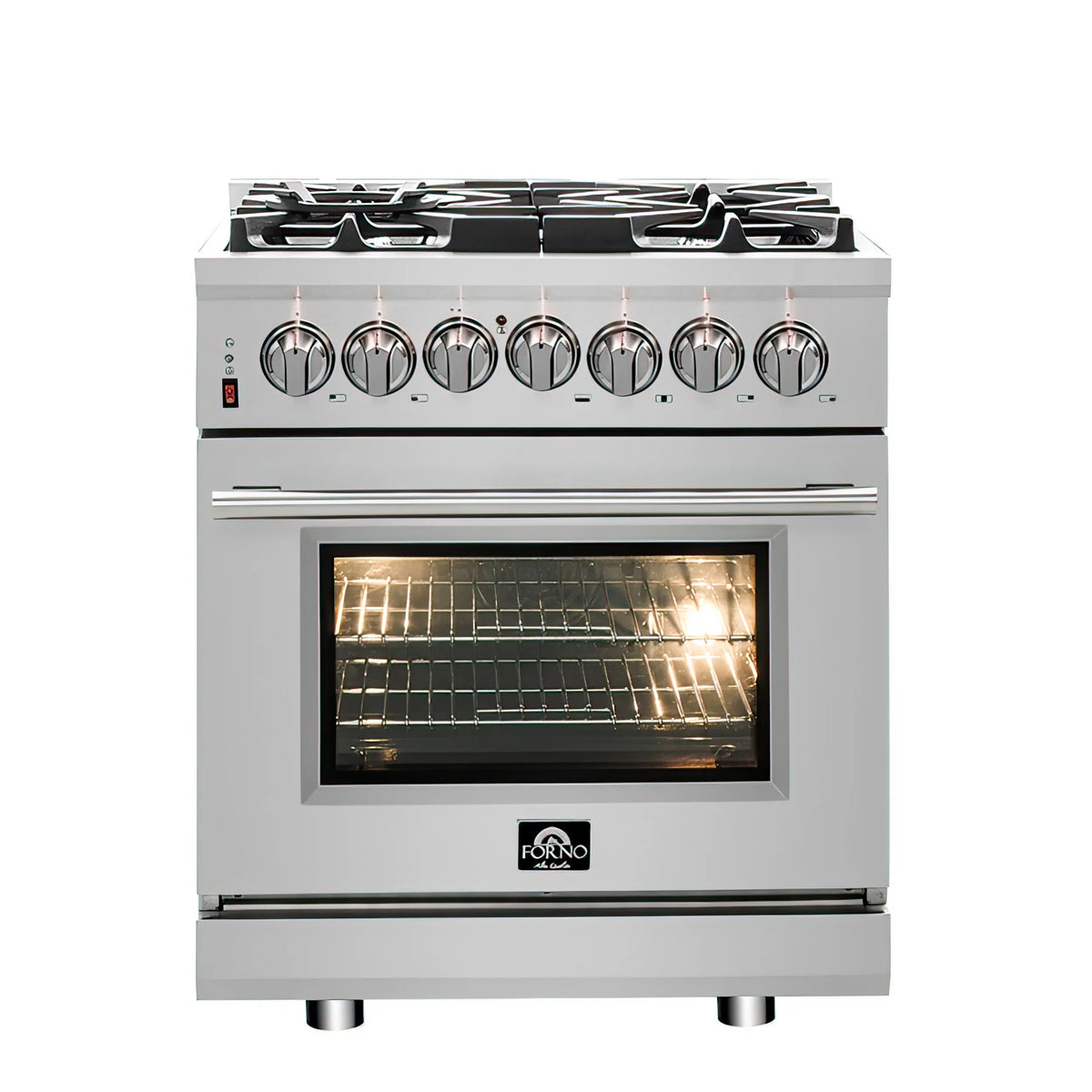 30″ Freestanding Dual Fuel Range with 5 Burners Y754