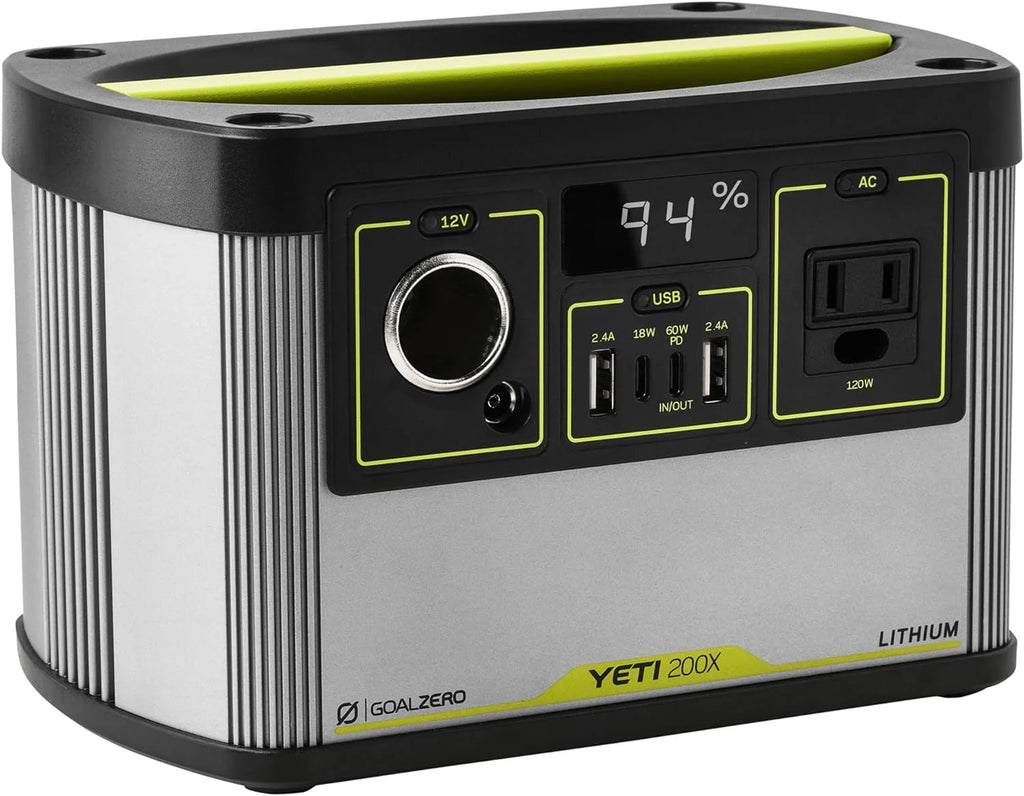 Portable Power Station 187Wh Lithium Battery 120 Watt AC Inverter X423