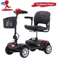 Heavy Duty Electric Mobility Scooter with Detachable Basket K25280