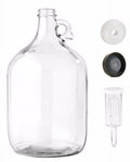 One Gallon Glass Jug with Lid and Cap N61866