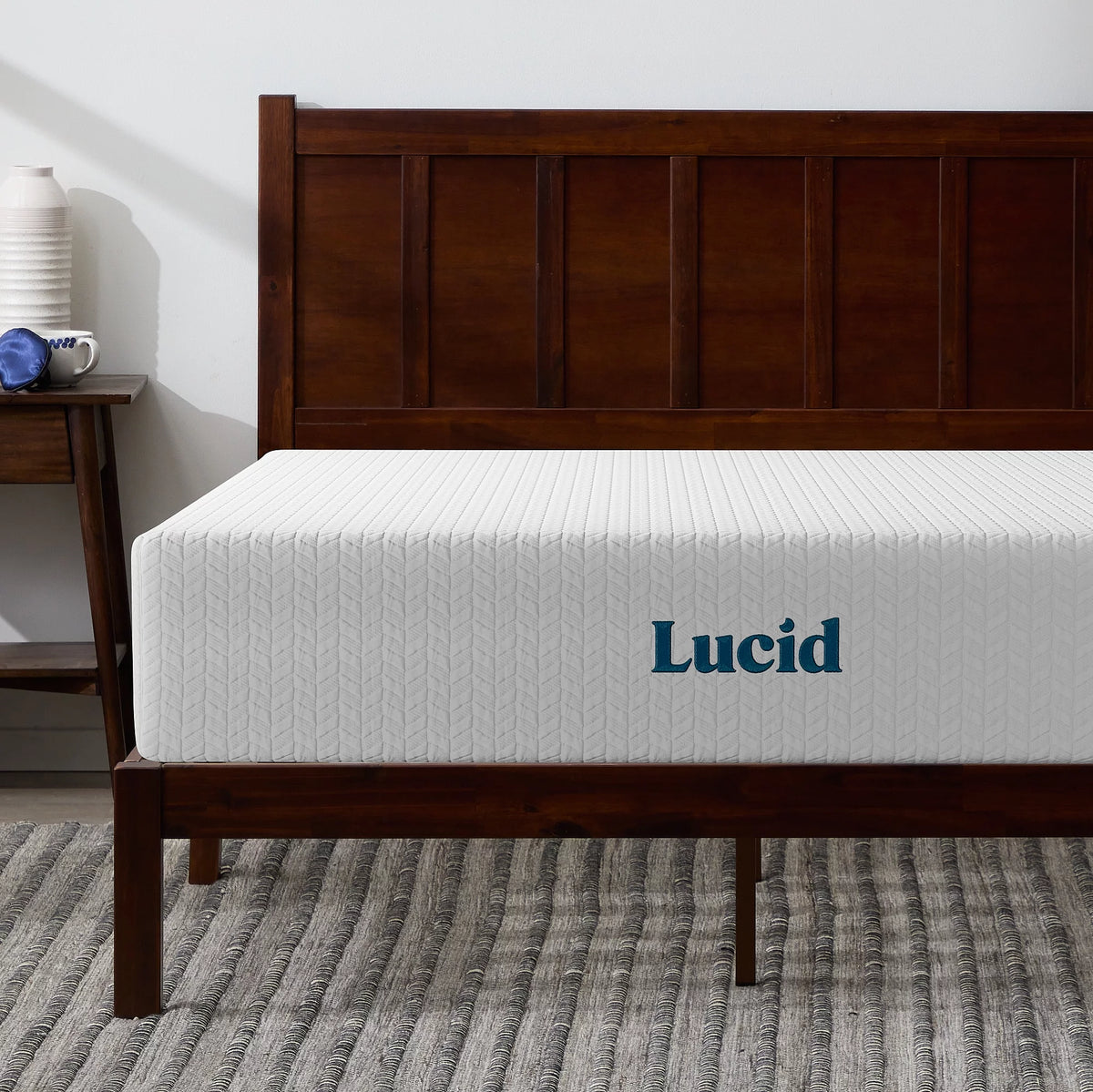 10 Gel Memory Foam Mattress Queen L37492