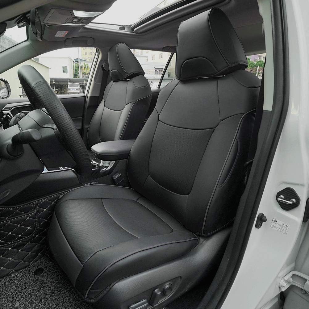 Custom Fit Leather Car Seat Covers Full Set I832565