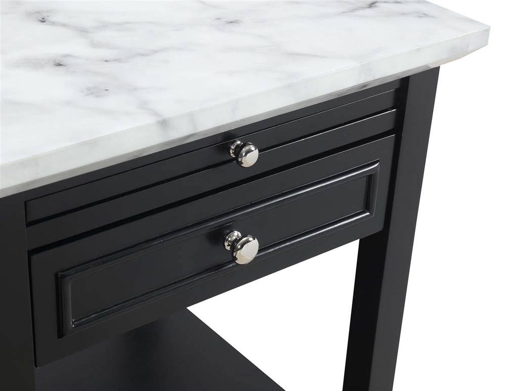 White End Table with Drawer K89976