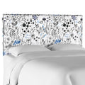 Blue Twin Headboard U850