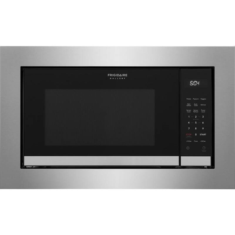 27 in. Stainless Steel Trim Kit for Built-In Microwave Oven O377715