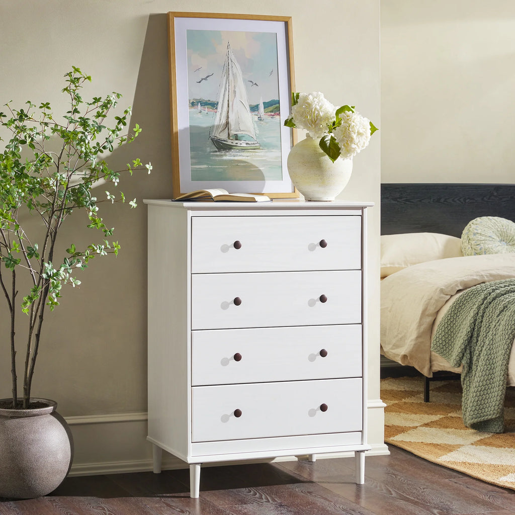 4 Drawer Solid Wood Dresser B88664