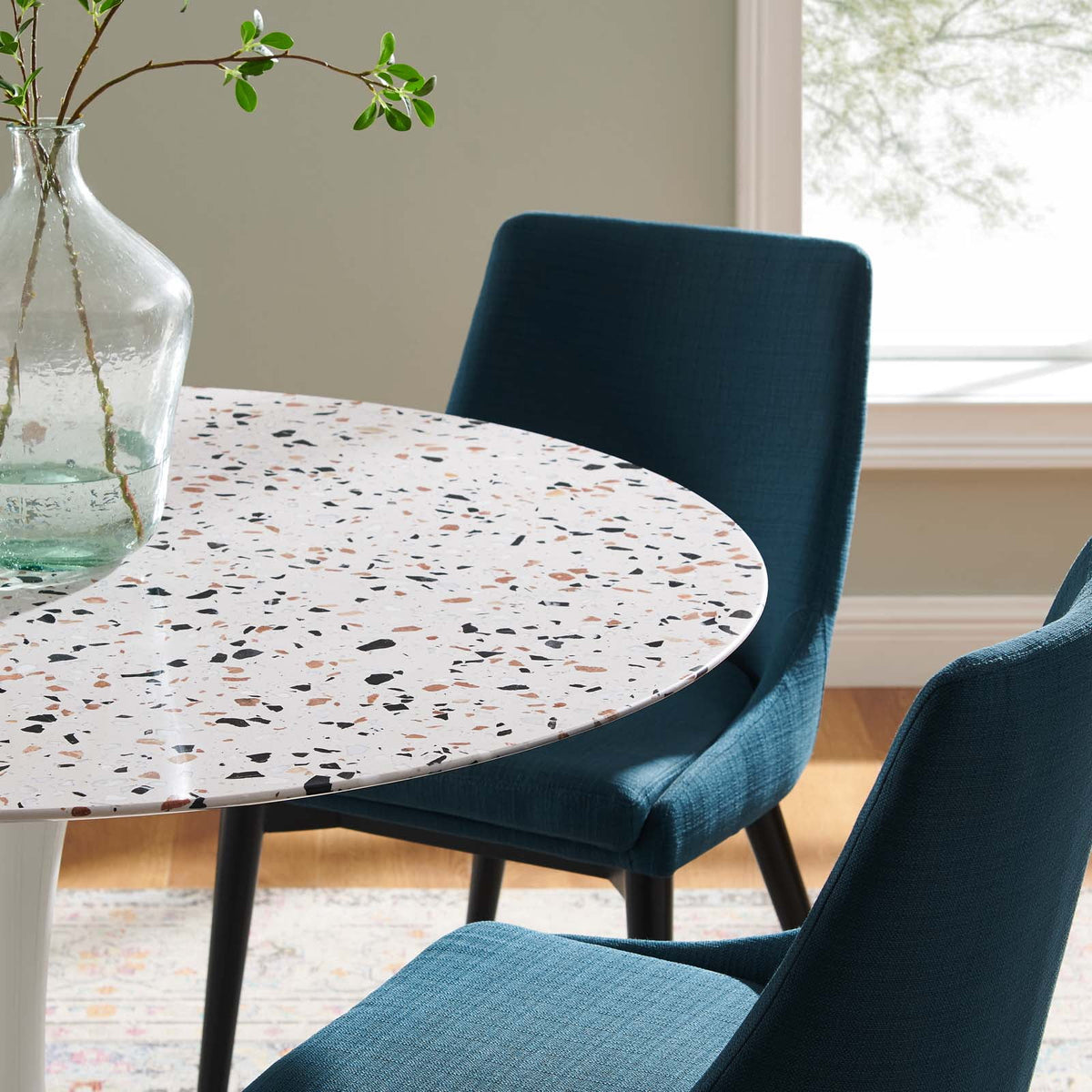 Round Terrazzo Dining Table E886469