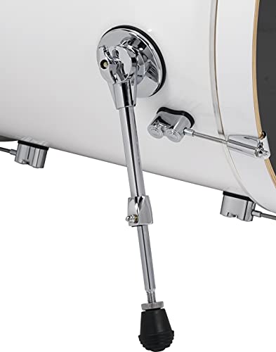 7-Piece Maple Shell Pack with Chrome Hardware Pearlescent White I223182