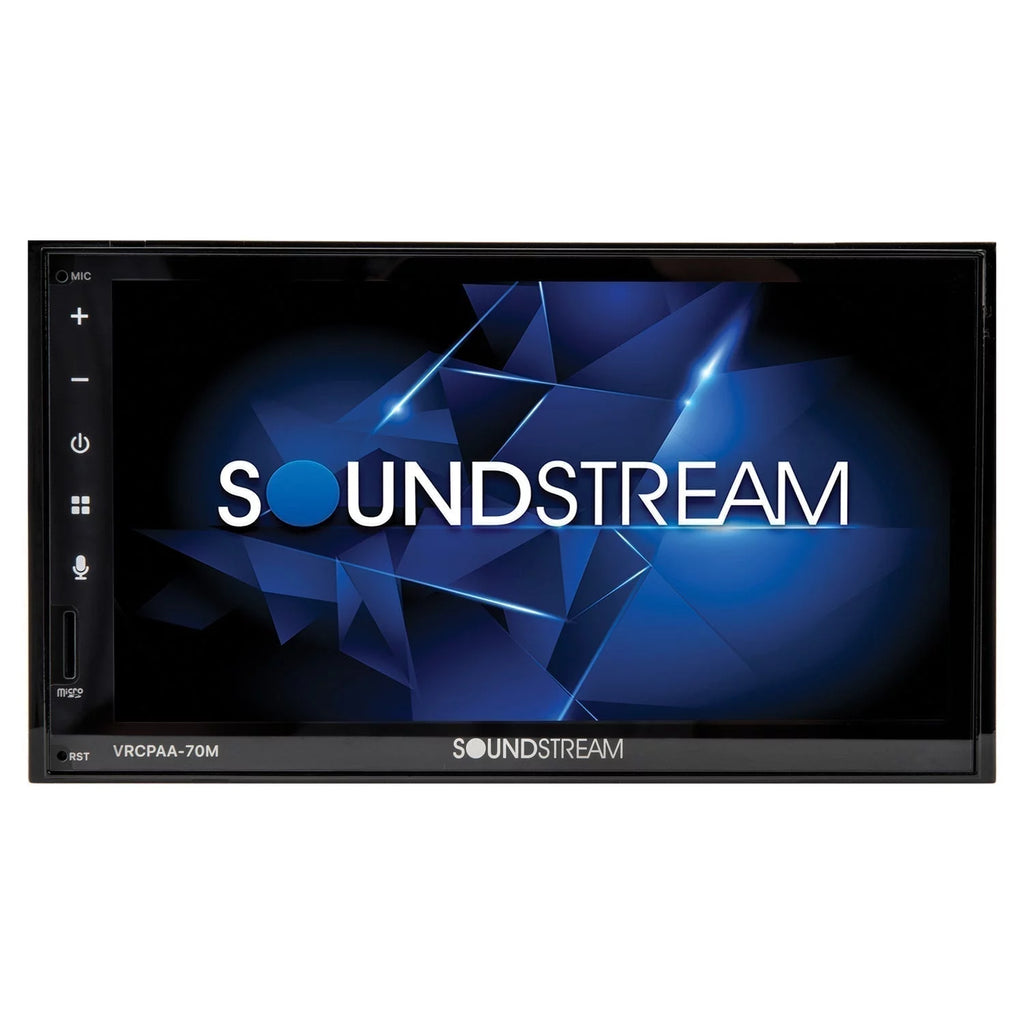 7" Double DIN Bluetooth CarPlay Android Dash Kit D1795