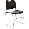 Black Plastic Stack Chair G452198
