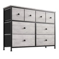 8 Drawer Steel Frame Storage Organizer Dresser T18849