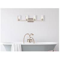 4 Lights Bath Sconce with Clear Shade E3238