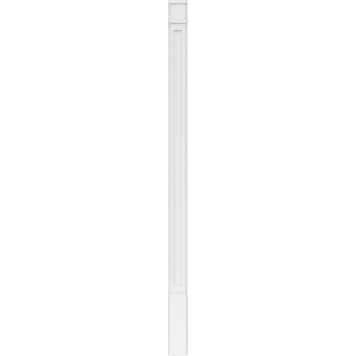 PVC Pilaster with Capital & Base (Pair) N786