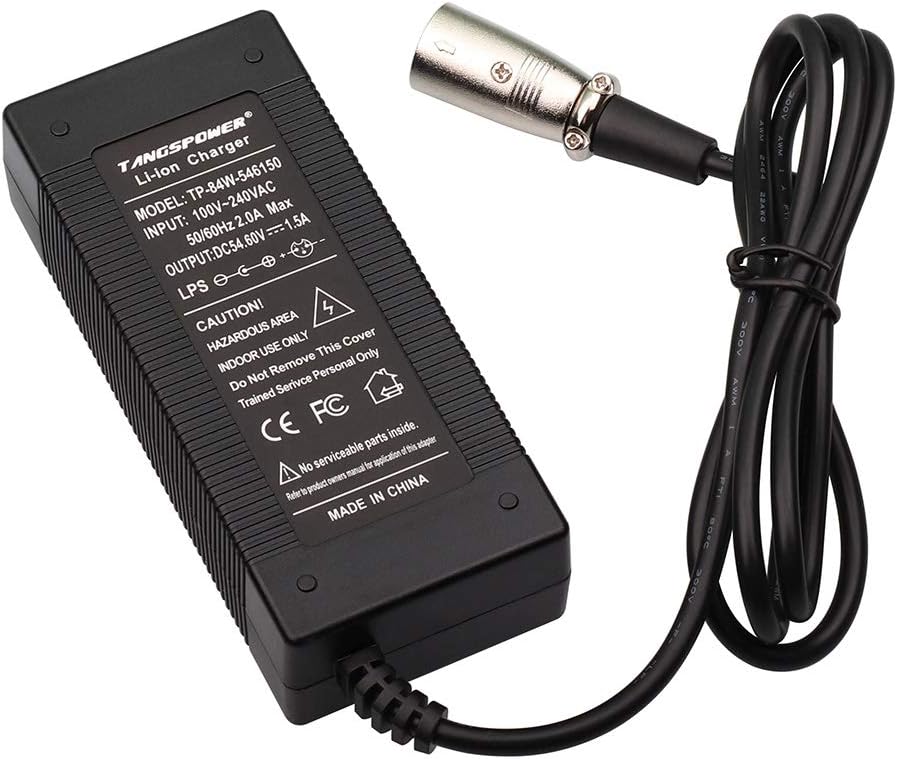 54.6V Adapter Charger with DC/XLR/RCA Connector C66238