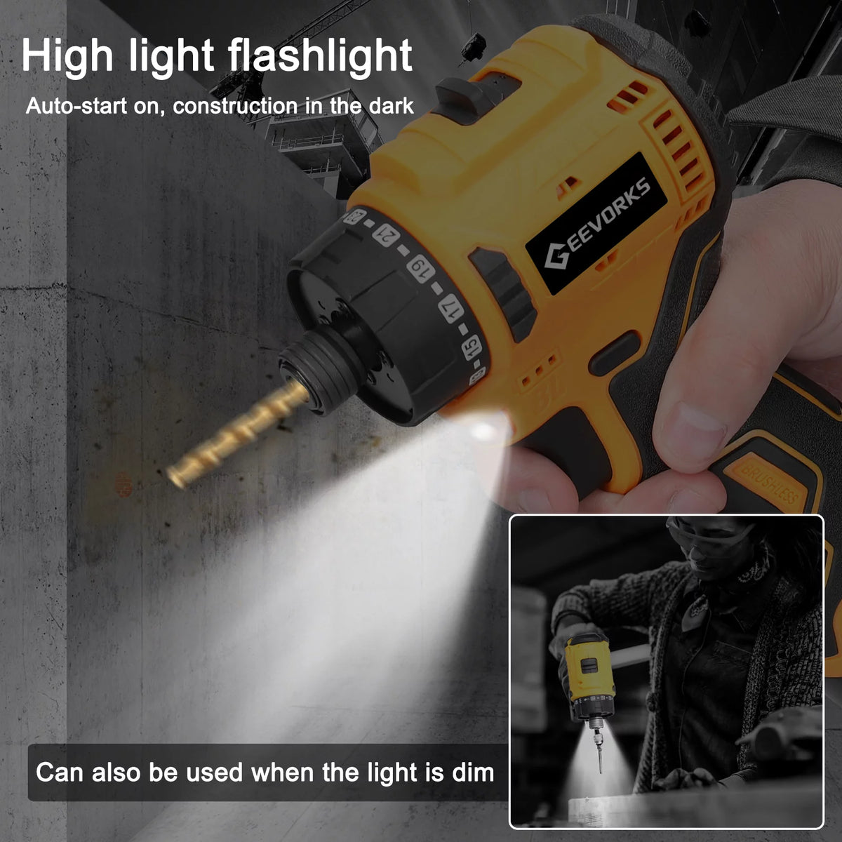 16.8V Electric Screwdriver Kit R918