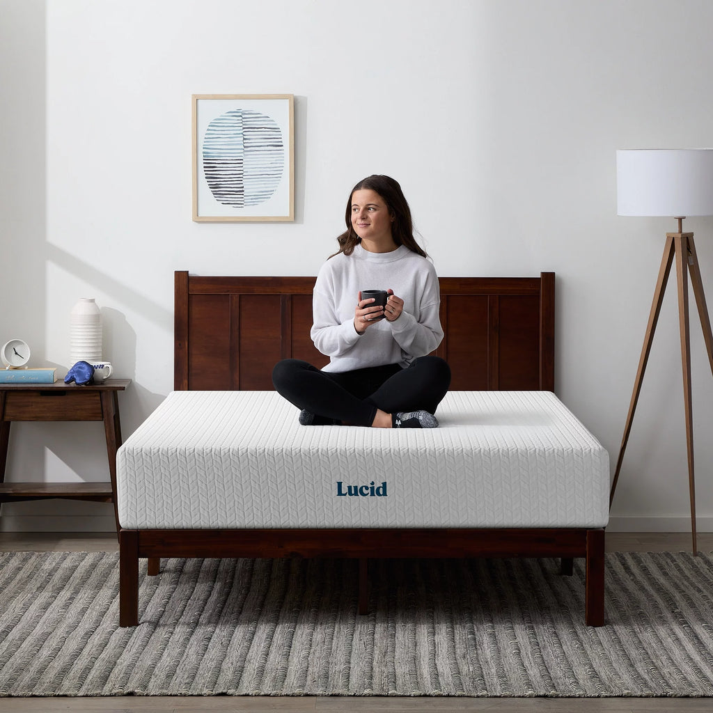 10 Gel Memory Foam Mattress Queen L37492