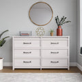 6 Drawer Ivory Oak Dresser K977198
