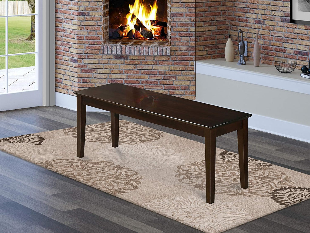 Mahogany Wood Seat Bench Z4355