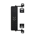 Black Universal Fire Extinguisher Seat Mount N124