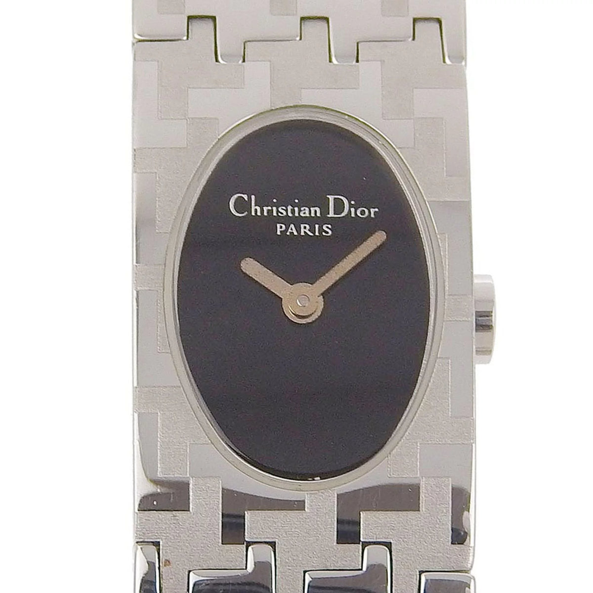 Pre-Owned Stainless Steel Silver Quartz Analog Ladies Watch I761
