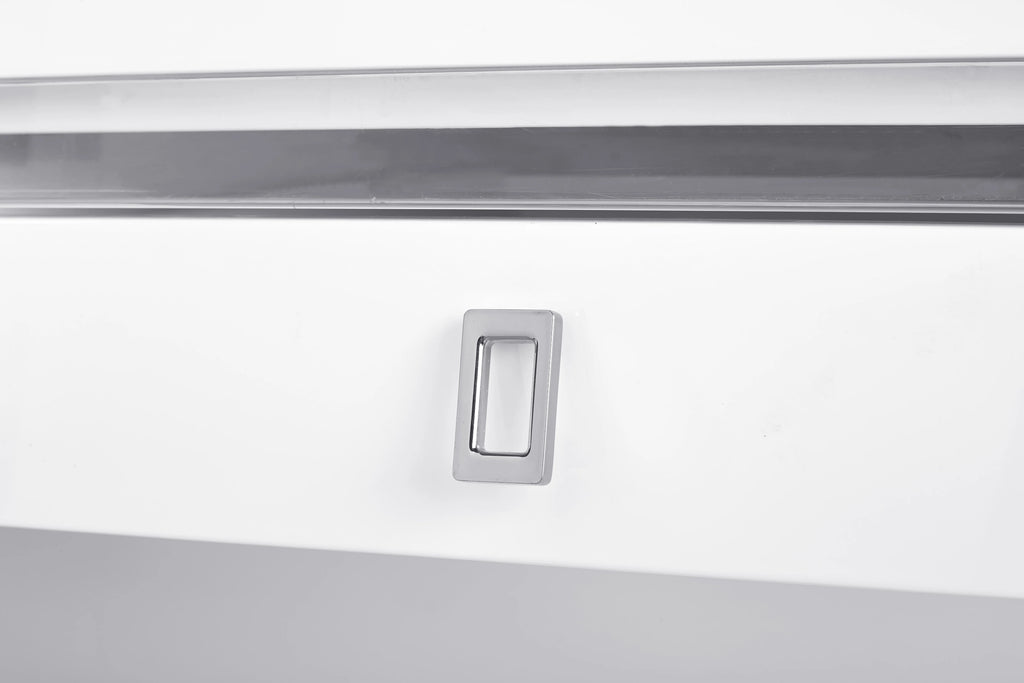 Contemporary Desk with Chrome Base Y3191