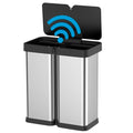 60 Liter Stainless Steel Motion Sensor Trash Can X186