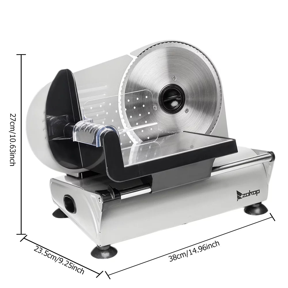 7.5" Semi-automatic Belt Cutter Deli Food Slicer S9171