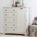 5 Drawer Winter Oak Dresser N96089