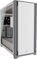 White Mid-Tower ATX PC Case Q8944